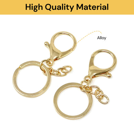 20PCs Lobster Claw Clasps Keychain