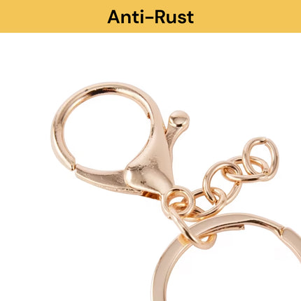 20PCs Lobster Claw Clasps Keychain