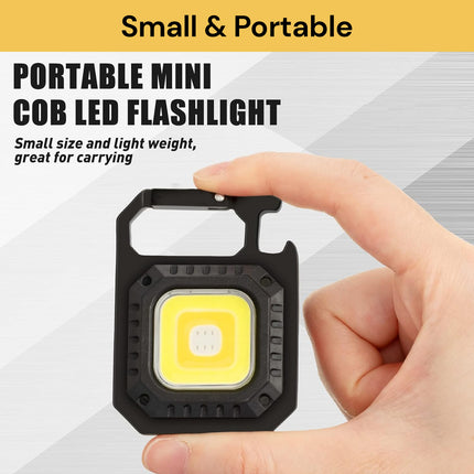 Portable Torch Keychain With 7 Light Modes