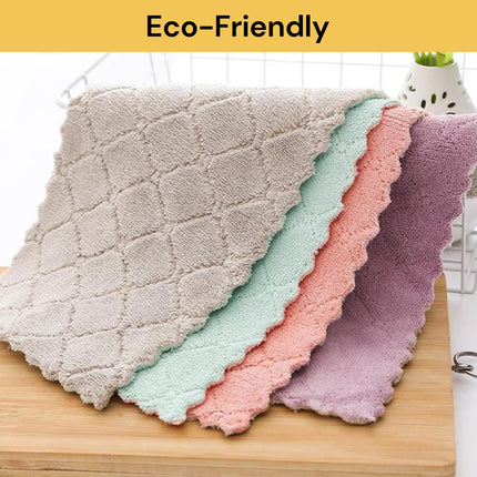 10PCs Kitchen Cloth (Assorted)