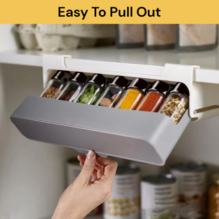 7 in 1 Self Adhesive Kitchen Spice Rack