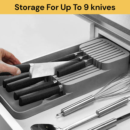 2-Tier Kitchen Knife Organiser