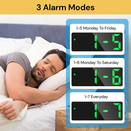LED Digital Alarm Clock