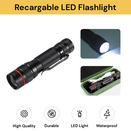 Recargable LED Flashlight