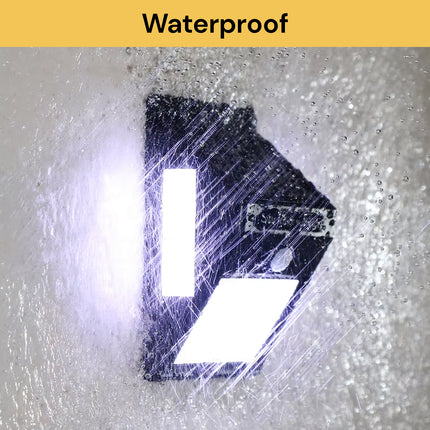 2PCs 100LEDs Patio Wall Solar Lights