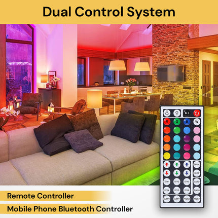 LED Strips Lights with Remote And Phone Controller