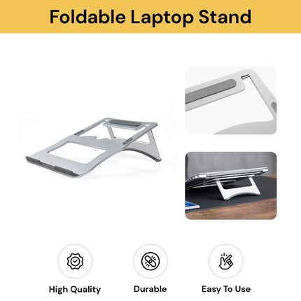 Foldable Aluminium Laptop Stand