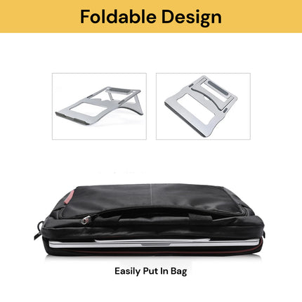 Foldable Aluminium Laptop Stand