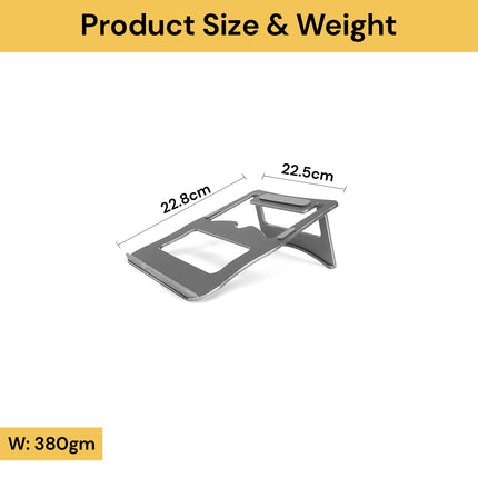 Foldable Aluminium Laptop Stand