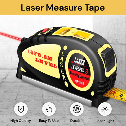 3in1 Laser Measure Tape LaserTape01