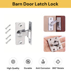 Barn Door Latch Lock