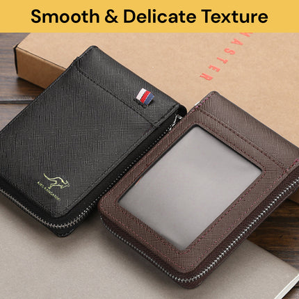 Men’s RFID Blocking Leather Wallet