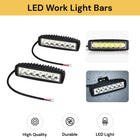 2PCs 18W LED Work Light Bars