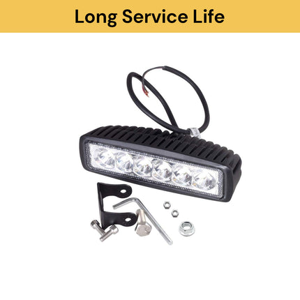 2PCs 18W LED Work Light Bars