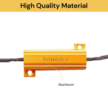 4PCs 50W 6Ω Load Resistors