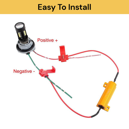 4PCs 50W 6Ω Load Resistors