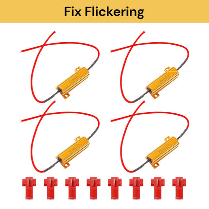 4PCs 50W 6Ω Load Resistors