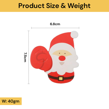 50PCs Santa Claus Lollipop Holder Cards