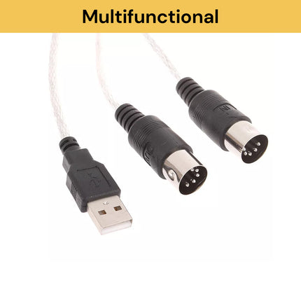 MIDI To USB Cable Converter