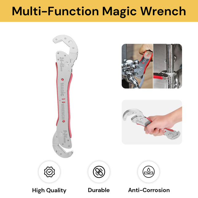 9-45mm Multi-Function Magic Wrench