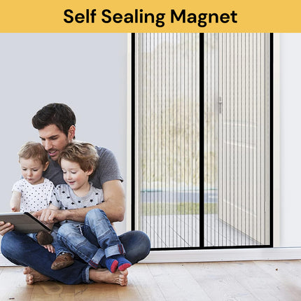 Magnetic Door Mesh Net