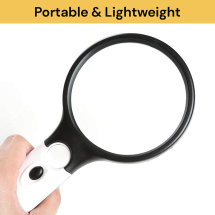 3 LED Handheld Magnifier