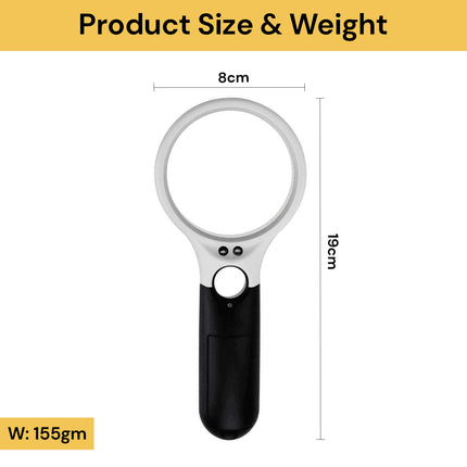 3 LED Handheld Magnifier