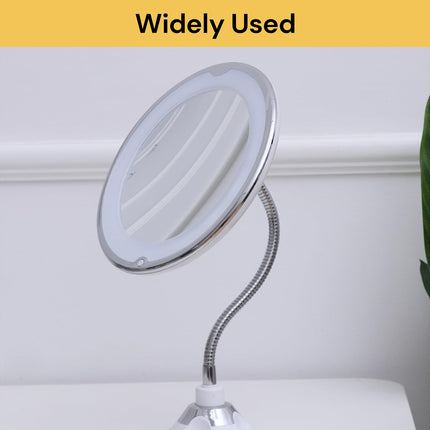 10X Magnifying Makeup Mirror With LED Light