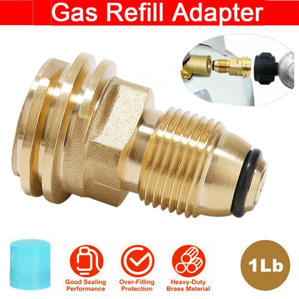 BBQ Propane Gas Refill Adapter