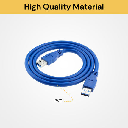 USB 3.0 Male To Male Data Cable