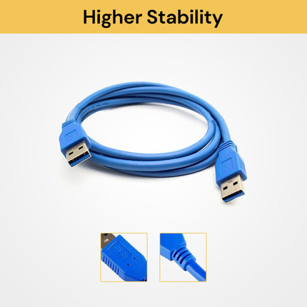 USB 3.0 Male To Male Data Cable