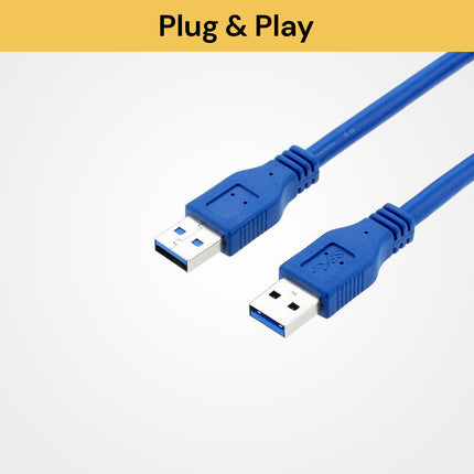 USB 3.0 Male To Male Data Cable