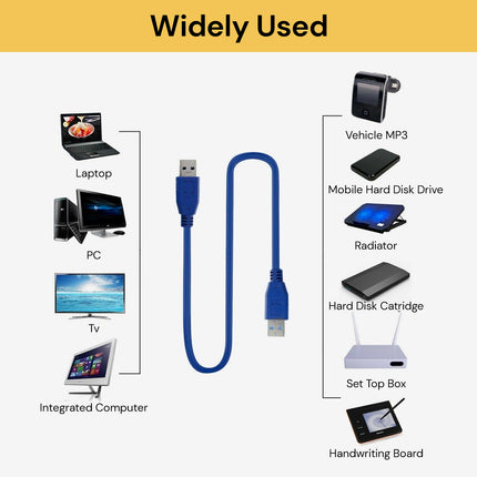 USB 3.0 Male To Male Data Cable