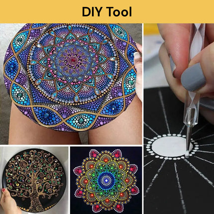 13 PCs Mandala Art Dotting Tools