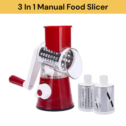 3 In 1 Manual Food Slicer