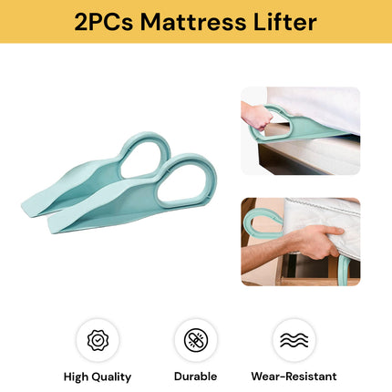 2Pcs X-Large Ergonomic Mattress Lifter Tool