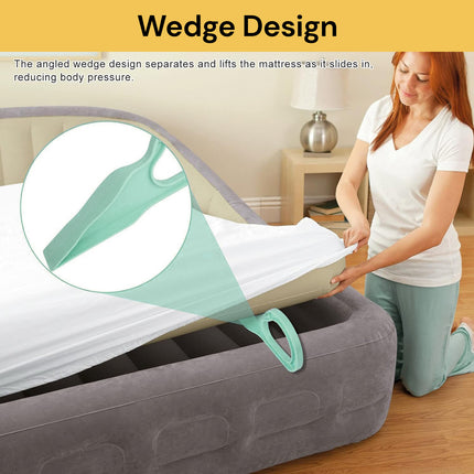 2Pcs X-Large Ergonomic Mattress Lifter Tool