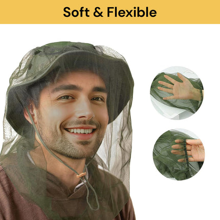 Mosquito Repellent Mesh Head Net