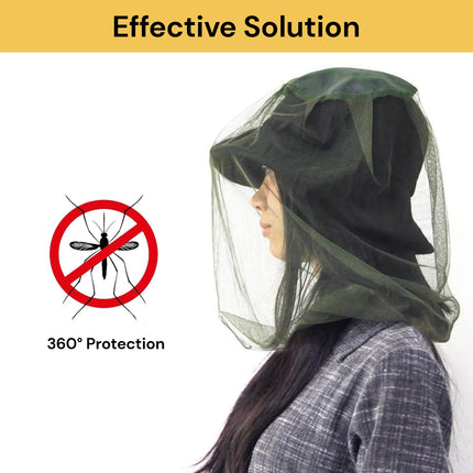 Mosquito Repellent Mesh Head Net