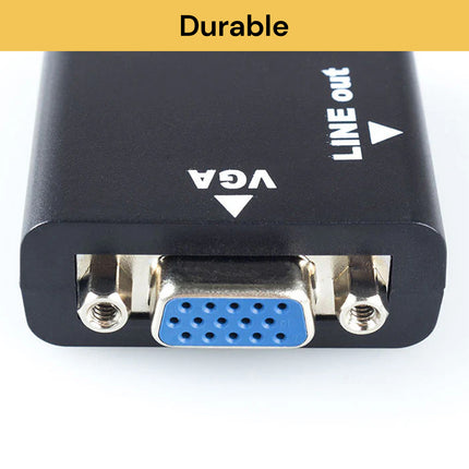 Micro HDMI to VGA + Audio Adapter