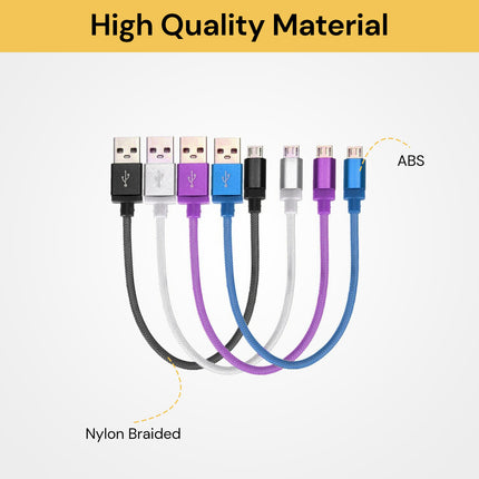 Net Braid Micro USB Charging Cable