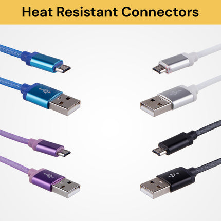 Net Braid Micro USB Charging Cable