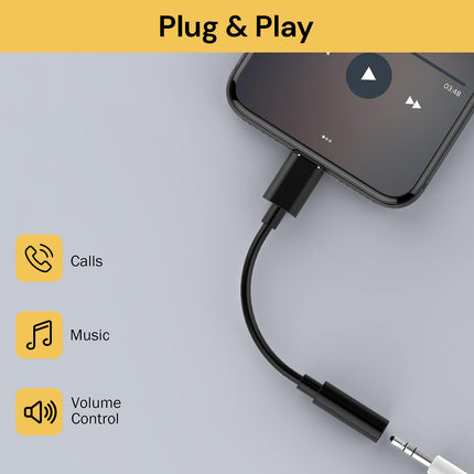 USB Type C To 3.5mm Female Aux Adapter