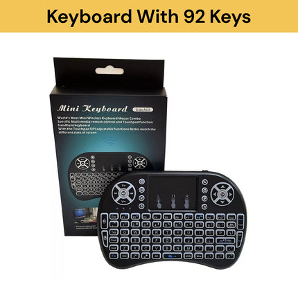 LED Backlit Mini Wireless Keyboard