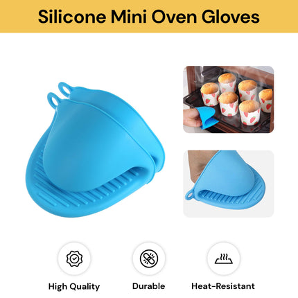 2PCs Silicone Mini Oven Gloves