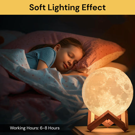 3D LED Moon Lamp