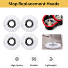 4PCs Mop Replacement Heads