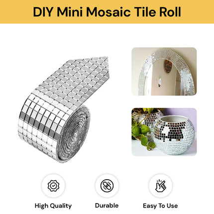 1464PCs DIY Mini Mosaic Tile Roll