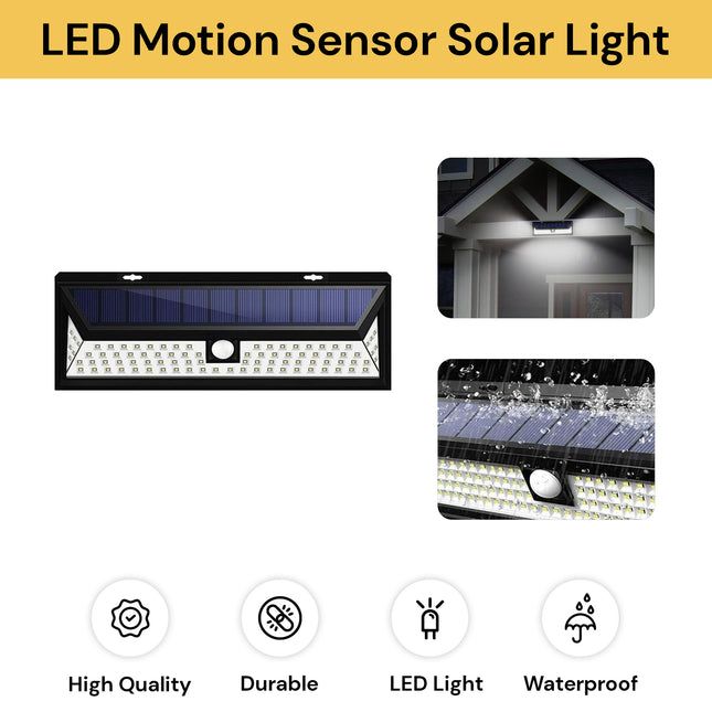 LED Motion Sensor Solar Light