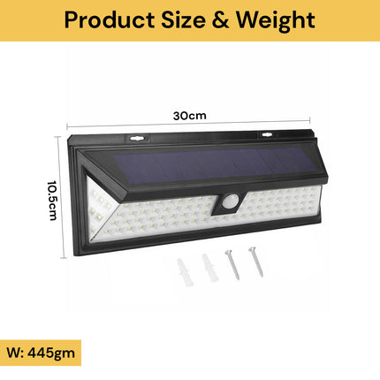 LED Motion Sensor Solar Light